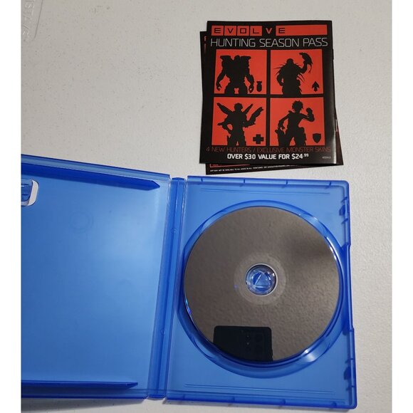 Evolve PS4 Playstation 4 Game Mature Rating Turtle Rock Studios - Picture 4 of 6